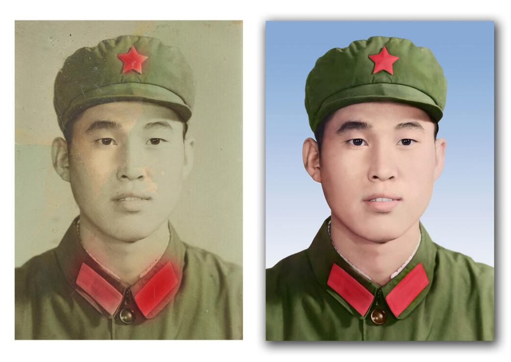 龙口破损照片修复-18